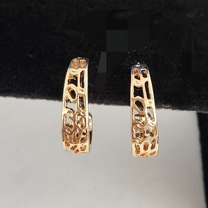 Elegant Gold Hoop Earrings
